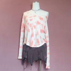 Dreamy Clouds Waffle Blouse